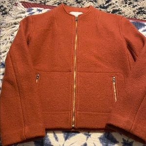 Petite Sophisticate size small dress jacket orange